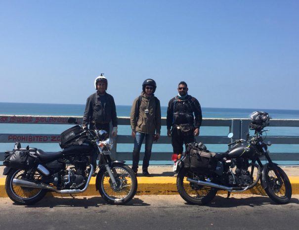 Motorcycle tour from Chennai to Pondicherr