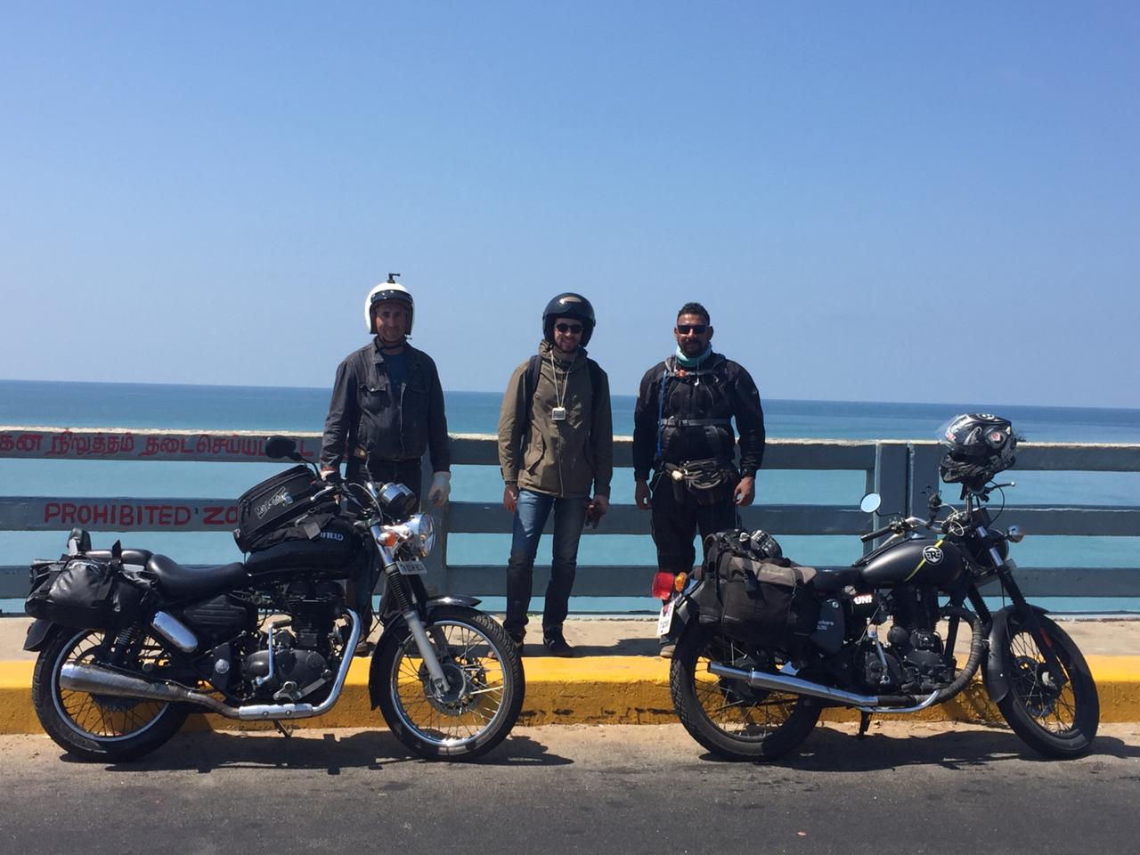 Motorcycle tour from Chennai to Pondicherr