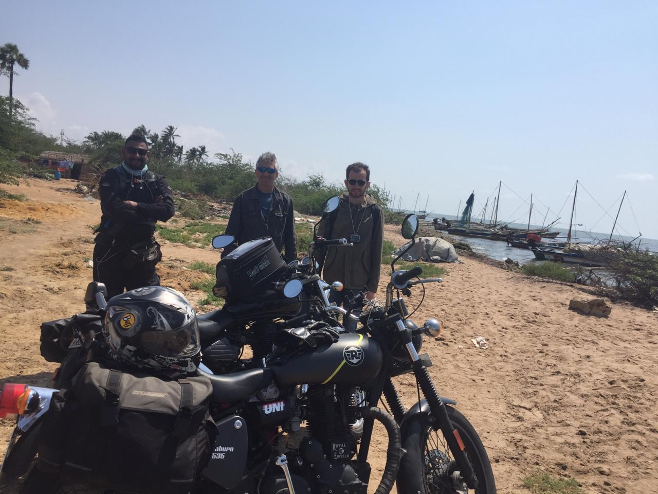 Pondicherry on a Motorcycle from Chennai