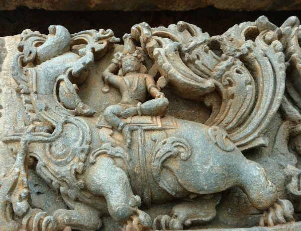 Motorcycle tour from Bangalore to Belur, Halebid & Shravanabelagola